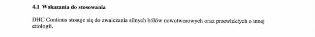 Wskazania wg ChPL
