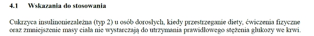 Wskazania wg ChPL